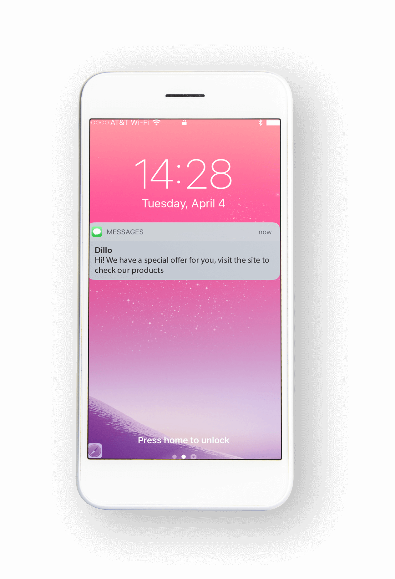 Dillo API Communication Platform - Free Outbound SMS - Smartphone